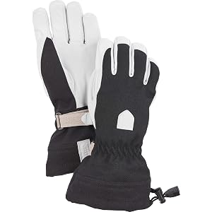Guante Hestra Patrol Gauntlet para mujer: guante cálido y duradero para invierno, esquí y