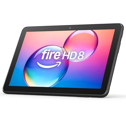 Tableta Amazon Fire HD 8 (modelo más nuevo), pantalla HD de 8", memoria de 4 GB, 64 GB, respuesta
