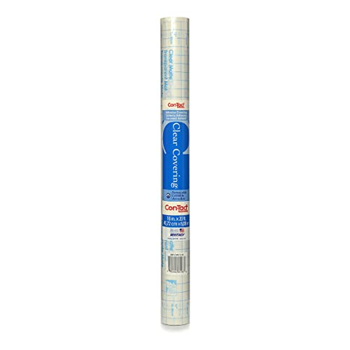 Con-Tact Brand Creative Clear Covering, revestimiento para estantes versátil y autoadhesivo,