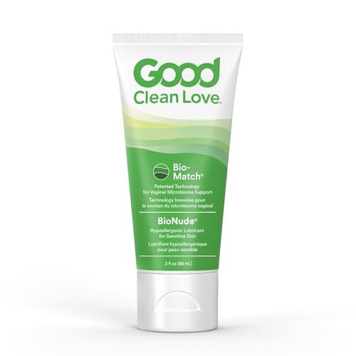 Good Clean Love BioNude Lubricante personal ultra sensible, 3 onzas (paquete de 1)