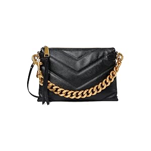 Rebecca Minkoff Edie Maxi Crossbody Negro 2 Talla única