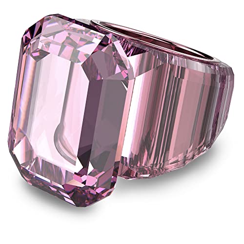 Anillo de cóctel Swarovski Lucent, rosa, talla 6