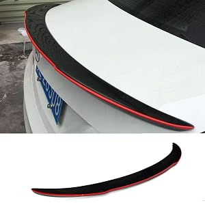 Alerón trasero de fibra de carbono estilo FD Red Line para mercedes-benz CLA45 AMG W117 C11
