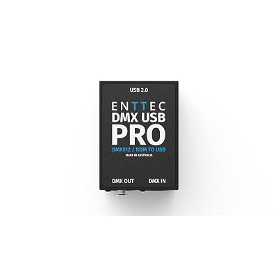 Enttec Interfaz Enttec DMX USB Pro - Software de control DMX