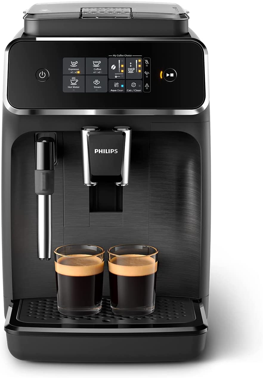 Philips 1200 Series Superautomatic Coffee Maker with Built-in Coffee Mill - Clas