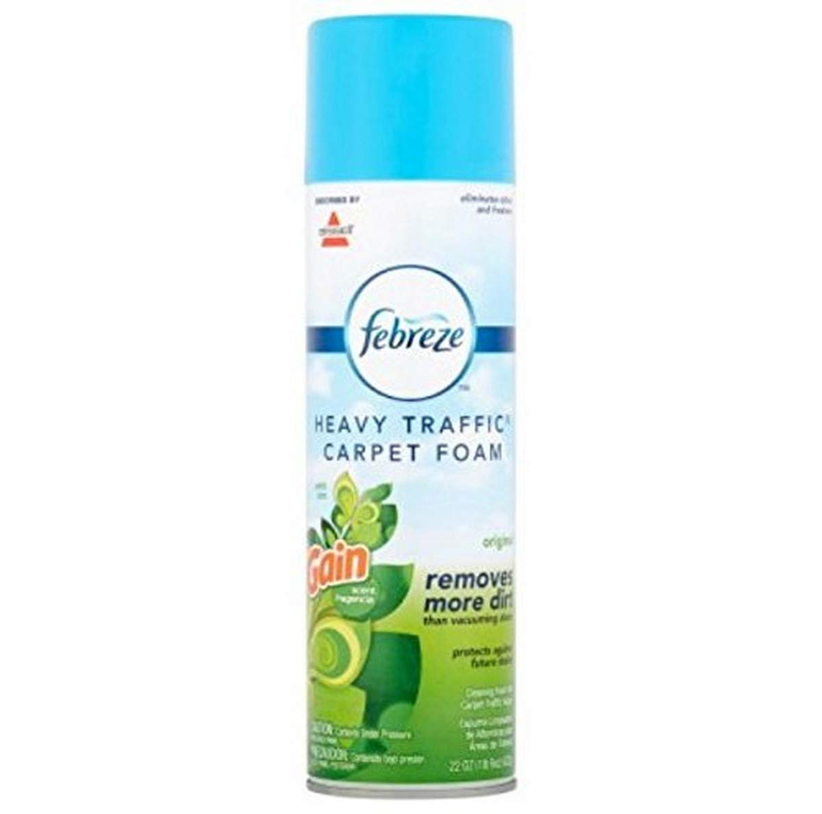 Bissell Febreze Gain Scent Espuma para alfombras de tráfico pesado, 22 onzas