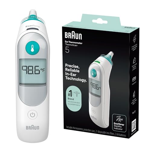Termómetro de oído con pantalla digital Braun ThermoScan 5