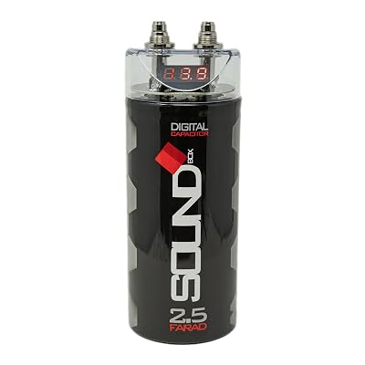 SoundBox SCAP2D, condensador digital de 2,5 faradios para audio de coche - 2500 vatios