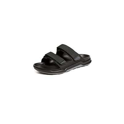 Birkenstock Chanclas Atacama para hombre, negro, 11 mediano EE. UU.
