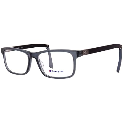 Anteojos Champion Scorex C03 para hombre, color pizarra transparente, montura completa, 60 mm
