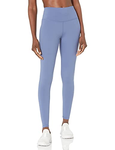 Champion Leggings ajustados deportivos de talle alto ecológicos de tacto suave para mujer, Seven Seas Blue,