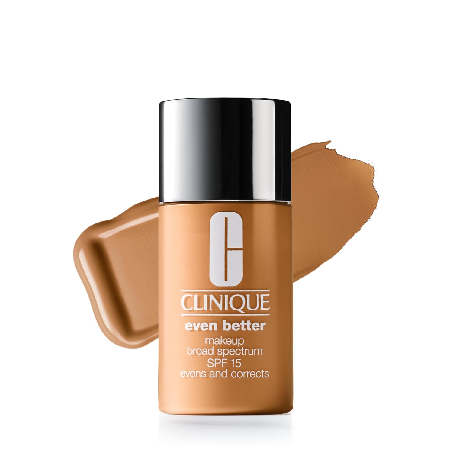 Base líquida de maquillaje Clinique Even Better SPF 15 con vitamina C para piel seca + oi