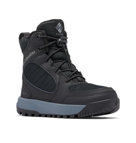 Columbia Youth Portlander Omni-Heat unisex, negro/acero gris titanio, 5