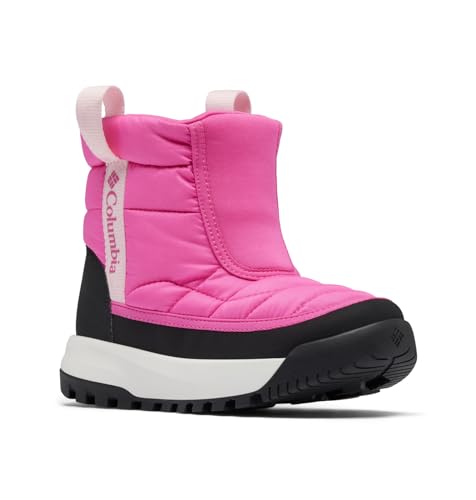 Columbia Youth Snowtrot Mid, unisex, rosa hielo/rosa satinado, 10