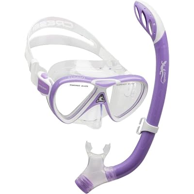 Paquete de snorkel Cressi Pegaso Iguana Semi-Dry JR