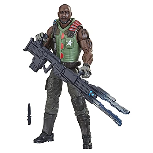 SOLDADO AMERICANO. Figura de acción Joe Classified Series Roadblock de 6 pulgadas - Variante