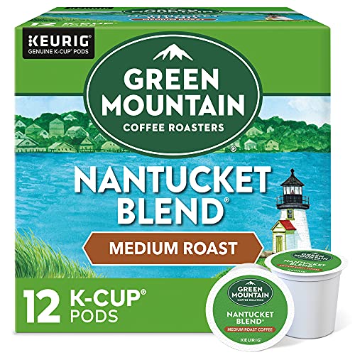 Green Mountain Coffee Roasters Nantucket Blend Keurig cápsulas K-Cup de una sola porción, M