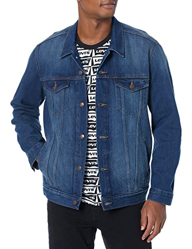 Levi Strauss Signature Gold - Chaqueta estilo camionero para hombre, Roam, L