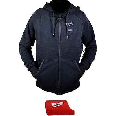 Milwaukee Sudadera con capucha M12 Chaqueta térmica de iones de litio de 12 V Zonas térmicas delanteras y traseras - B
