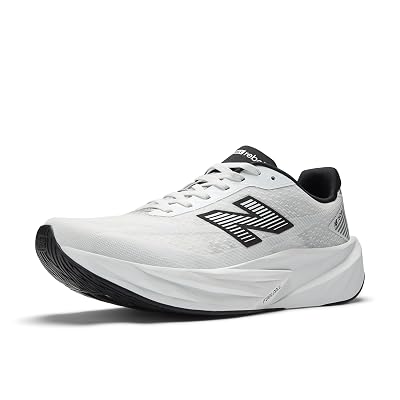 New Balance FuelCell Rebel V5, Zapatillas para Correr para Hombre, Blanco/Negro/Plata Metálico, 5