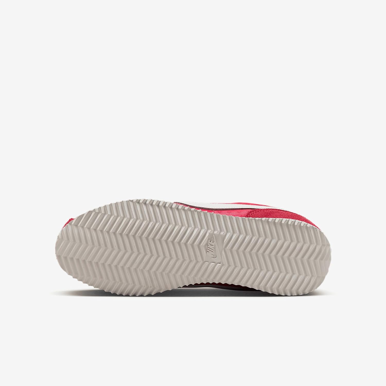 Nike Cortez Zapatos para niños grandes (HV5166-696, carmesí claro/rojo fuego/rojo equipo oscuro) S