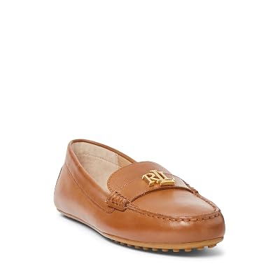 Lauren Ralph Lauren Barnsbury Driver para mujer, color marrón claro, 9
