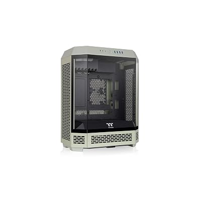 Thermaltake Caja de computadora Midi Tower Verde claro, W129021506 (Verde claro)