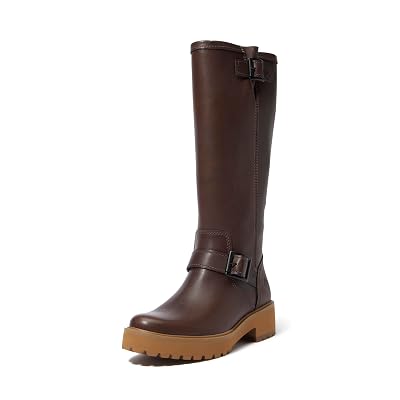 Timberland Carnaby Cool - Botas altas para mujer, color marrón oscuro, grano completo, 8 Medi