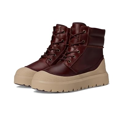 UGG Botas híbridas Neumel para clima alto para hombre, Cordovan/White Pepper, 13