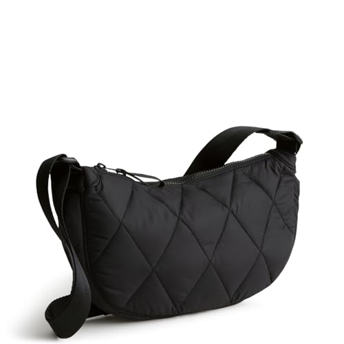 Vera Bradley Bolso bandolera Springbrook de peso pluma para mujer - Resistente al agua