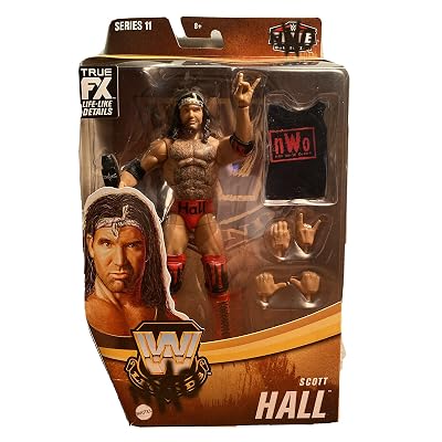 WWE Scott Hall Legends Serie 11 Elite Collection Figura de acción de lucha libre