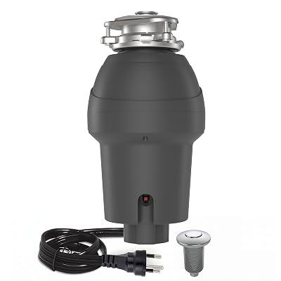 Eliminación de basura, triturador de residuos de alimentos de alimentación continua de 1 Hp con interruptor de aire, Comp