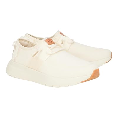 HEYDUDE Mujer, Sirocco W Neutrals, Crema, 5, Mediano