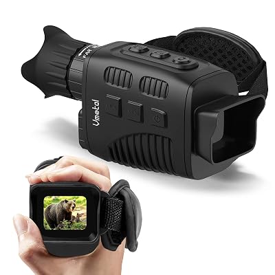 Infrarrojo monocular de visión nocturna digital para la oscuridad con pantalla interior TFT de 1,5",