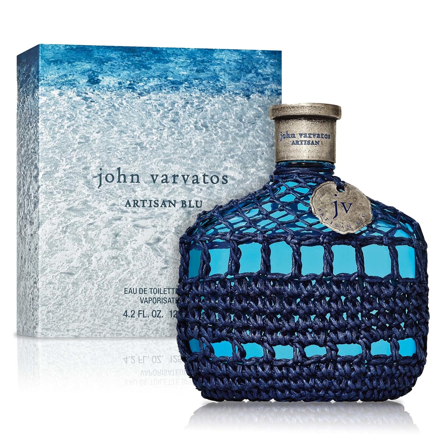 John Varvatos Artisan Blu Eau de Toilette, Colonia para hombres, 4.2 fl oz