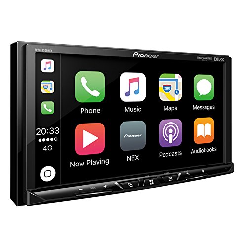 Pioneer MVH-2300NEX Receptor de vídeo multimedia digital con pantalla WVGA de 7"/Apple