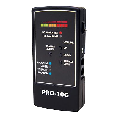 DefCon Security Products PRO-10G Localizador de rastreadores GPS y contador de vigilancia de grado legal