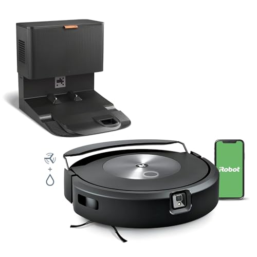 iRobot Roomba Combo J7+ reacondicionado emparejado con Alexa o el robot asistente de Google