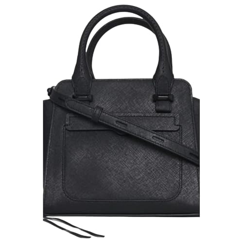 Rebecca Minkoff Micro Avery Tote Bag, Bolso de hombro de piel para mujer con Cros