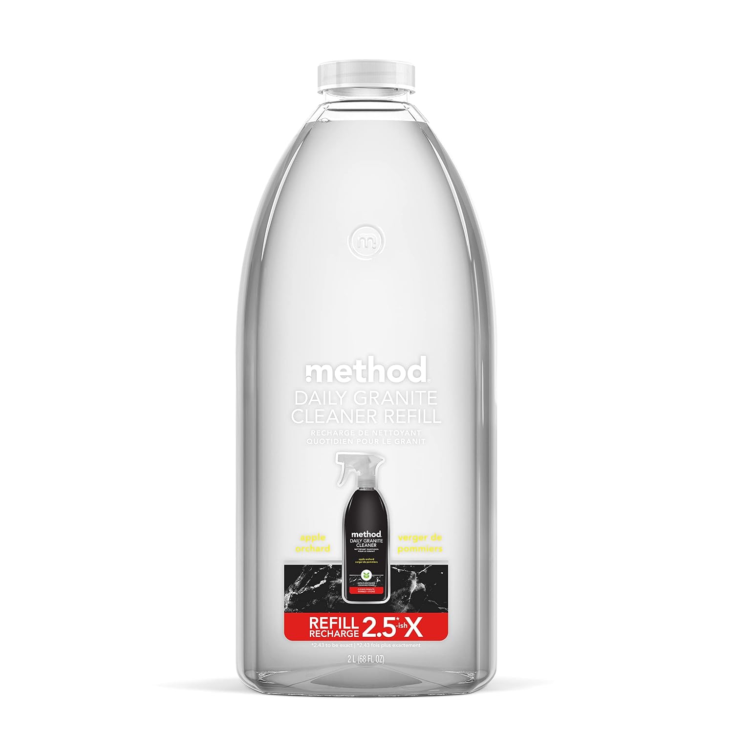Method Recambio diario de limpiador de granito, Apple Orchard, 68 fl oz