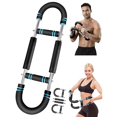 Entrenamiento de pecho Twister Arm Trainer - Equipo de entrenamiento de pecho ajustable de 45-100 lb,