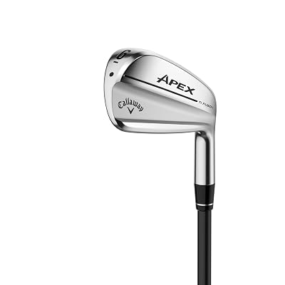 Callaway Golf Apex TI Fusion Chrome Hierro Individual (Mano Izquierda, Grafito, Rígido)