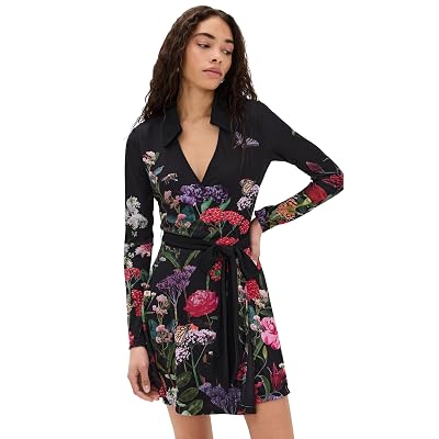 alice + olivia Minivestido Millicent Flare para mujer, Jardín Secreto, 4