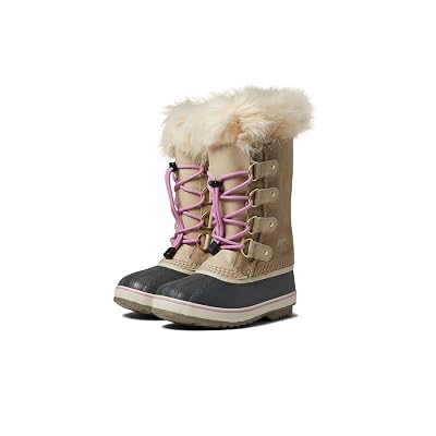 Sorel Bota impermeable unisex Joan of Arctic para jóvenes - Fossil antiguo, parrilla - Talla