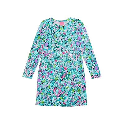 Lilly Pulitzer Mini vestido Jansen para niña (niños pequeños/niños pequeños/niños grandes) Multi Div