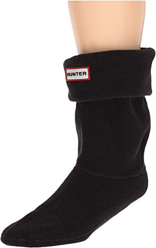Hunter Calcetines cortos para botas para mujer, color negro MD (zapato de mujer 5-7), talla única