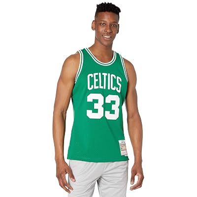 Mitchell & Ness NBA Swingman Road Jersey Celtics 85 Larry Bird Kelly Verde MD