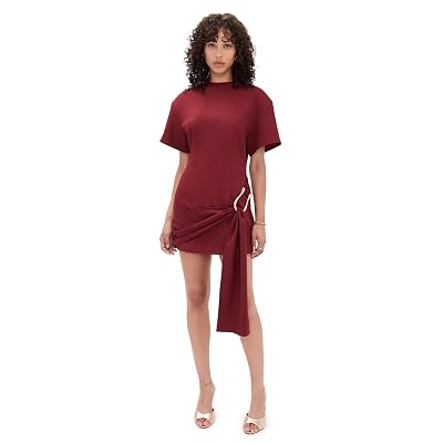Lioness Minivestido Martini para Mujer, Merlot, XS