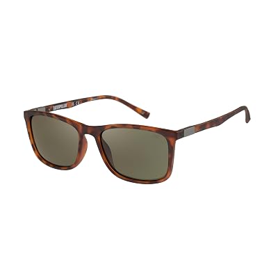 CAT Precision 8513 Gafas de sol cuadradas polarizadas para hombre, 55 mm, Tort mate, CPS-851