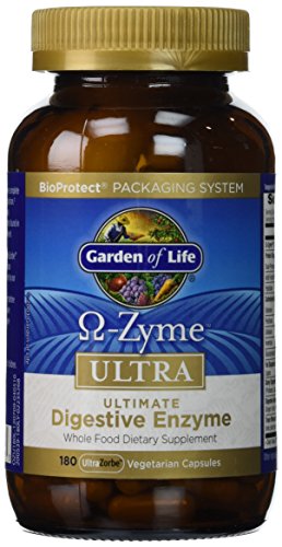 Garden of Life Omega-Zyme Ultra 180 Cápsulas